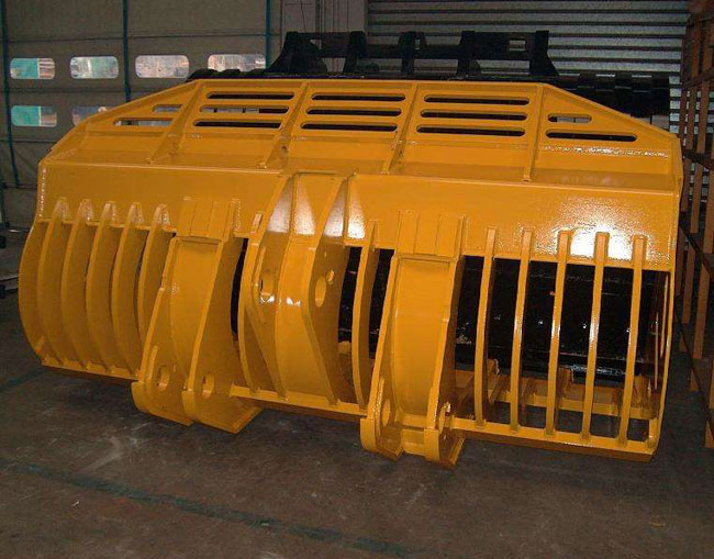 Komatsu excavator Custom grid bucket