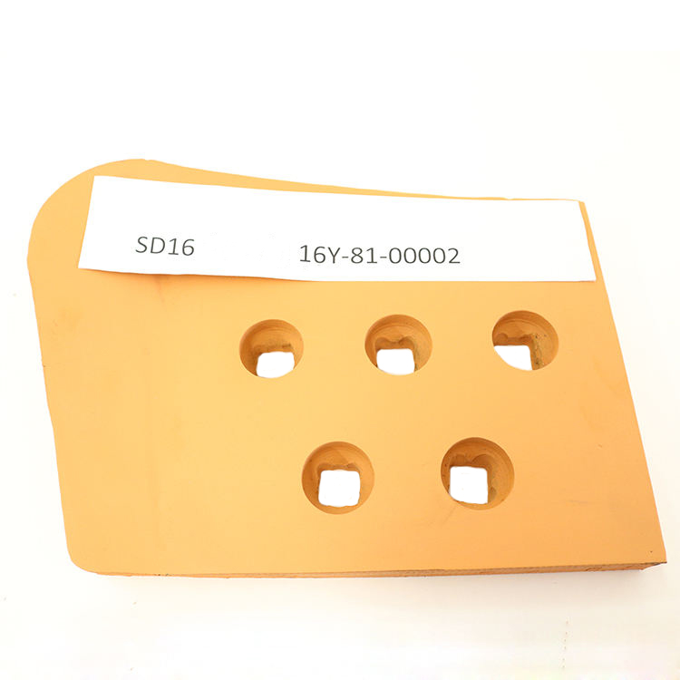 SHANTUI SD16 Нож угловой левый 16Y-81-00002  Нож угловой правый 16Y-81-00003 Нож средний16Y-80-00019 16L-80-00030/140-80-00001